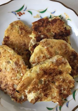 ❤︎幼児食❤︎柔らかとろろハンバーグ☆-レシピのメイン写真