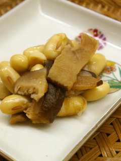 椎茸×あけぼの大豆★簡単旨煮★-レシピのメイン写真