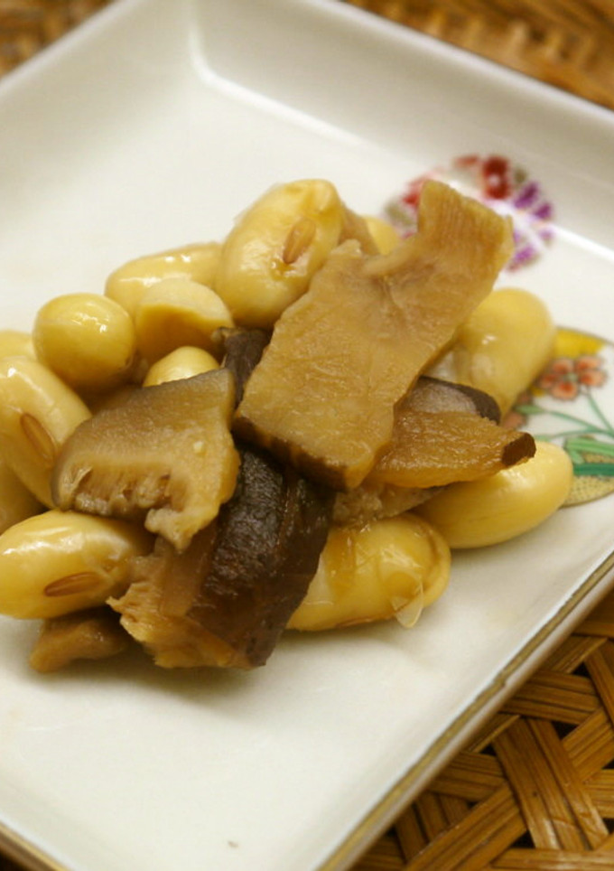 椎茸×あけぼの大豆★簡単旨煮★-レシピのメイン写真