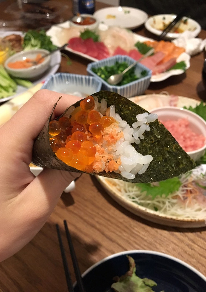 手巻き寿司 ネタメモ-レシピのメイン写真