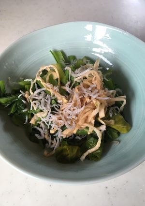 5分で完成！電子レンジで絶品お浸し！-レシピのメイン写真