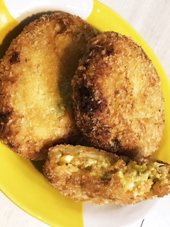 ゆで卵と新玉葱★ポテトのマヨコロッケ-レシピのメイン写真