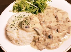 簡単美味しい♡白いビーフストロガノフ-レシピのメイン写真