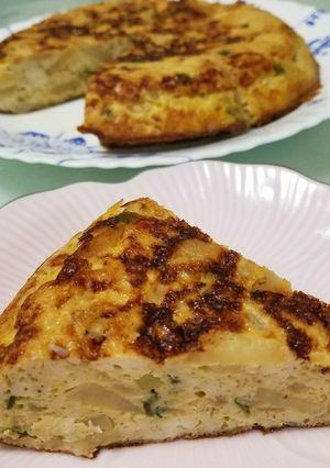豆腐入りスパニッシュオムレツ-レシピのメイン写真
