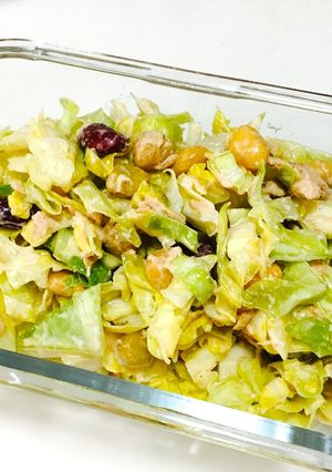 キャベツとツナとミックスビーンズのサラダ-レシピのメイン写真