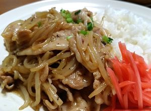 豚バラ肉ともやしのあんかけごはん-レシピのメイン写真