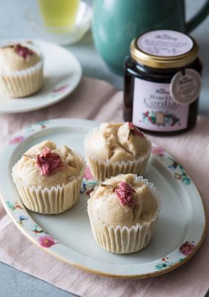ローズヒップコーディアル×桜蒸しパン-レシピのメイン写真