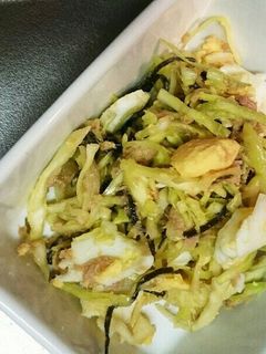 簡単に☆キャベツとツナの和風サラダ-レシピのメイン写真