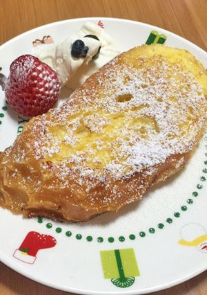 フランスパン de フレンチトースト-レシピのメイン写真