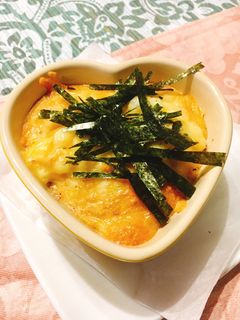 混ぜて焼くだけ簡単明太とろろグラタン☆-レシピのメイン写真