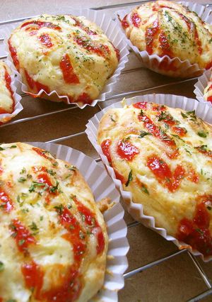 ホットケーキミックスで朝食ブレッド♫-レシピのメイン写真
