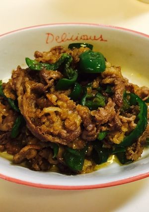 牛肉とピーマンのエゴマ味噌 ピリ辛炒め-レシピのメイン写真
