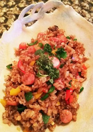 野菜たっぷりカレー炒飯-レシピのメイン写真
