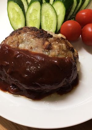 高野豆腐いりハンバーグ-レシピのメイン写真