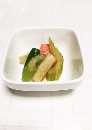 ☆やみつき☆セロリの醤油漬け(追記あり)-レシピのメイン写真