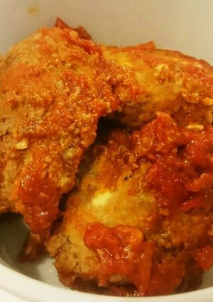 ブルグルかさましミートローフ風ハンバーグ-レシピのメイン写真
