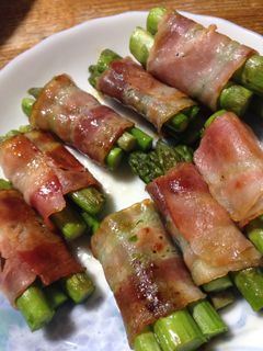 アスパラベーコン アスパラベーコン巻き by K．K． 【クックパッド】 簡単おいしい