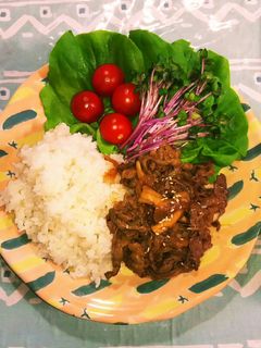 手抜き焼肉プレート-レシピのメイン写真