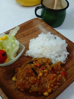 野菜たっぷり‼子どもと食べるキーマカレー-レシピのメイン写真
