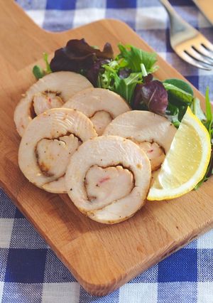 ファインスパイスのスパイシー鶏ハム-レシピのメイン写真