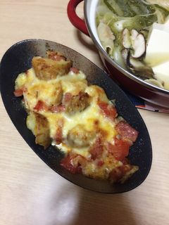 じゃがいも トマトのオーブン焼き-レシピのメイン写真