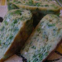 A picture of ネギ入り玉子焼き.