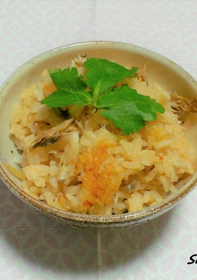 香りふんわり！カマスと生姜の炊き込みご飯-レシピのメイン写真
