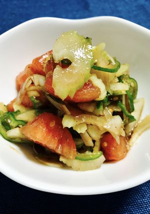セロリとトマトのマリネ-レシピのメイン写真