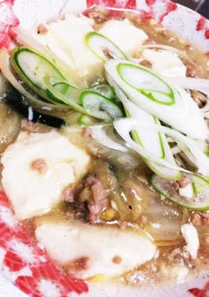 豚ひき肉と白菜の優しい麻婆豆腐^ ^-レシピのメイン写真