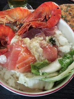 とろろ海鮮丼(血管ダイエット1082)-レシピのメイン写真