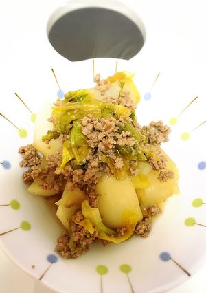 カブとそぼろのあんかけ-レシピのメイン写真