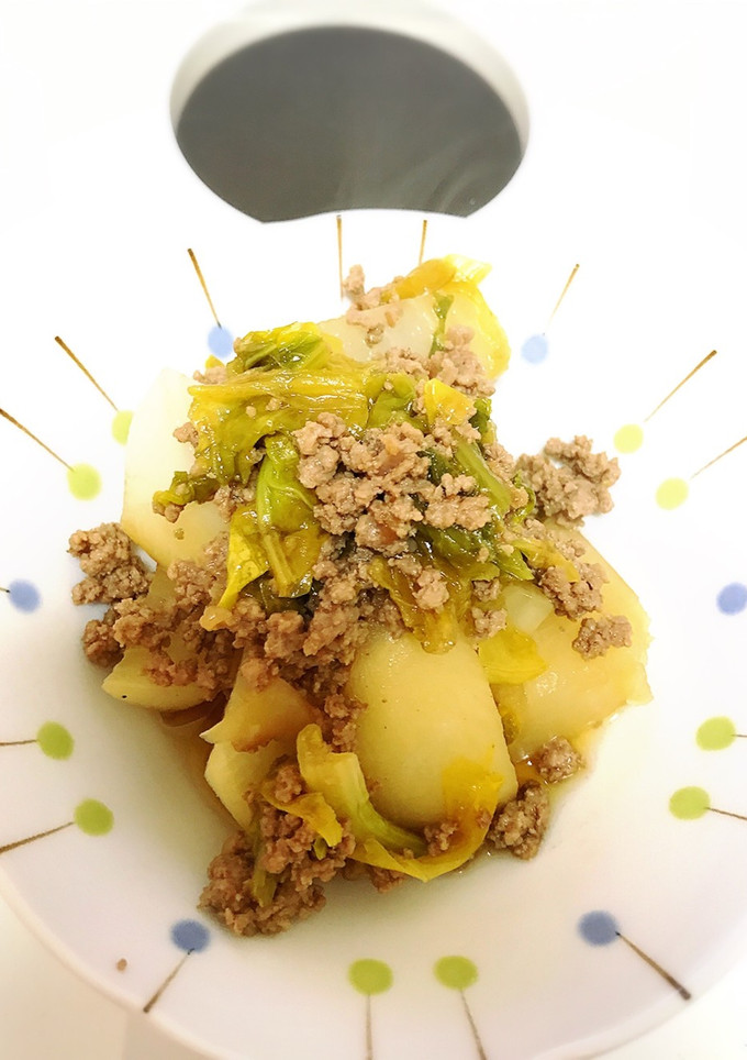 カブとそぼろのあんかけ-レシピのメイン写真