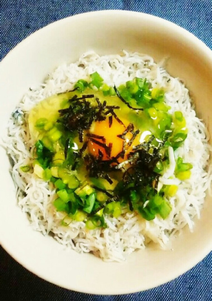 ネギ玉☆釜揚げしらす丼-レシピのメイン写真