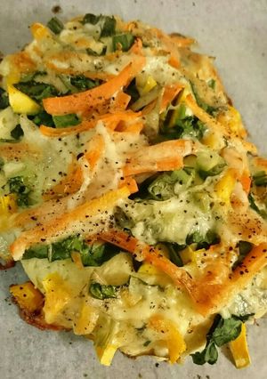 野菜たっぷり！強力粉でピザ風スコーン！？-レシピのメイン写真
