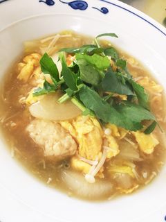 鶏肉団子汁(*^^*)-レシピのメイン写真