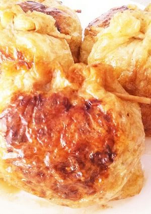 油揚げのナンチャッテ餃子風♪-レシピのメイン写真