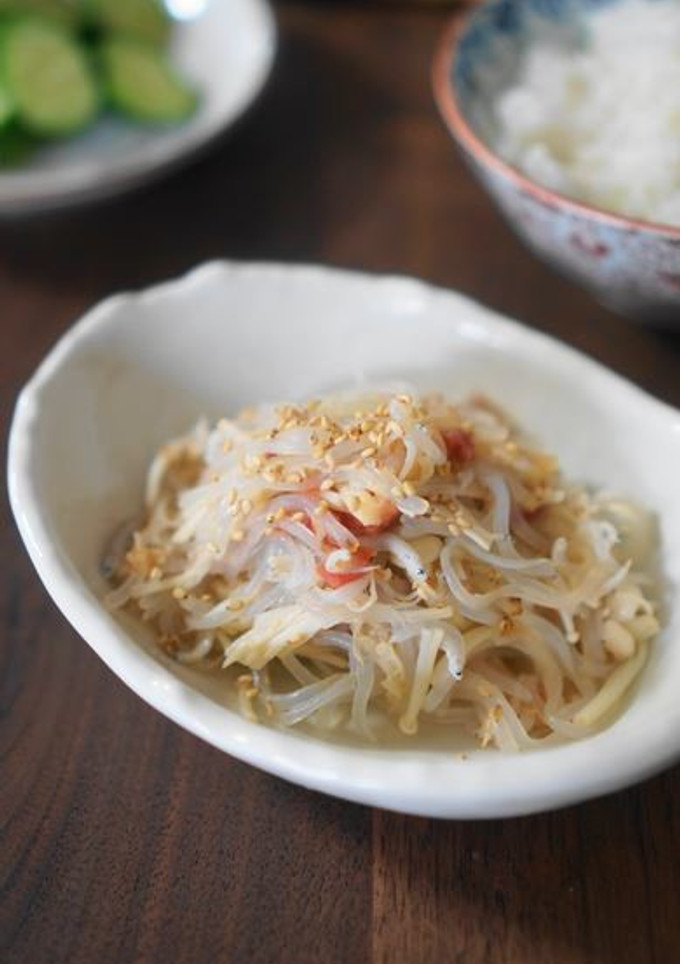 糸こんにゃくとえのき茸のつるつる炒め-レシピのメイン写真