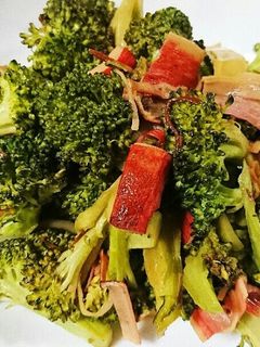 ブロッコリーとかにかまのマヨポン炒め♪-レシピのメイン写真