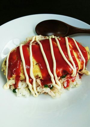 不思議食感！フワねばーの納豆オムライス-レシピのメイン写真