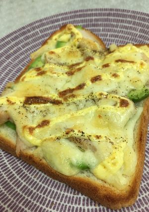 アボカド&チキントースト-レシピのメイン写真