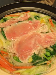 野菜巻き豚しゃぶ鍋-レシピのメイン写真