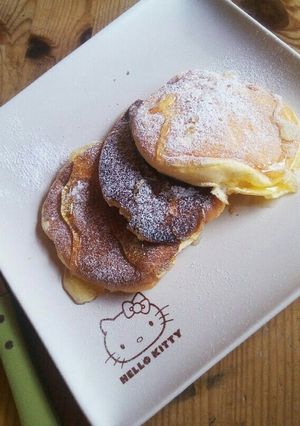 朝食におやつにふわふわスフレパンケーキ♡-レシピのメイン写真