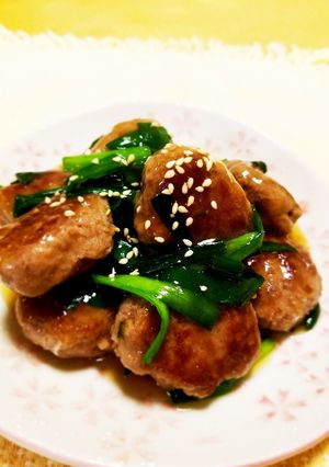 豚肉団子とニラの中華あん-レシピのメイン写真