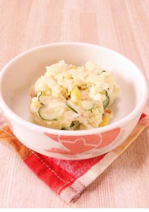 ぱくぱくなめらかポテトサラダ-レシピのメイン写真