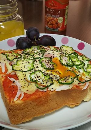 余ったチリソース救済♪エッグチリトースト-レシピのメイン写真