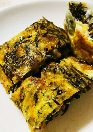 余ったひじきの煮物入りのアレンジ卵焼き-レシピのメイン写真
