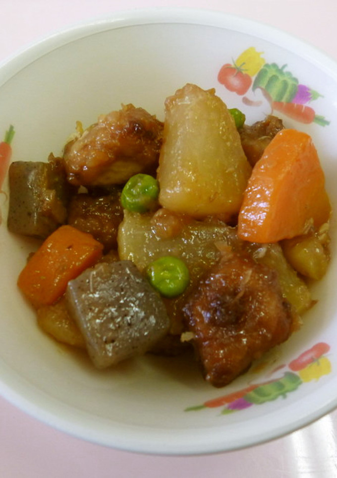 揚げまぐろと大根の煮物 ★宇都宮学校給食-レシピのメイン写真