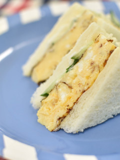 厚焼きたまごサンド-レシピのメイン写真