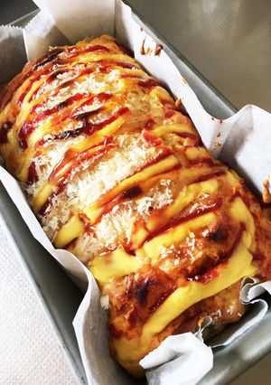 超かんたんなカレー風味のケークサレ-レシピのメイン写真