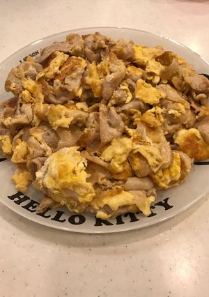 豚肉の卵焼き-レシピのメイン写真